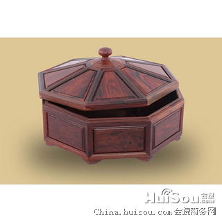 琦虎紅木工藝品 精工八角果盆，廠家直銷定制優(yōu)